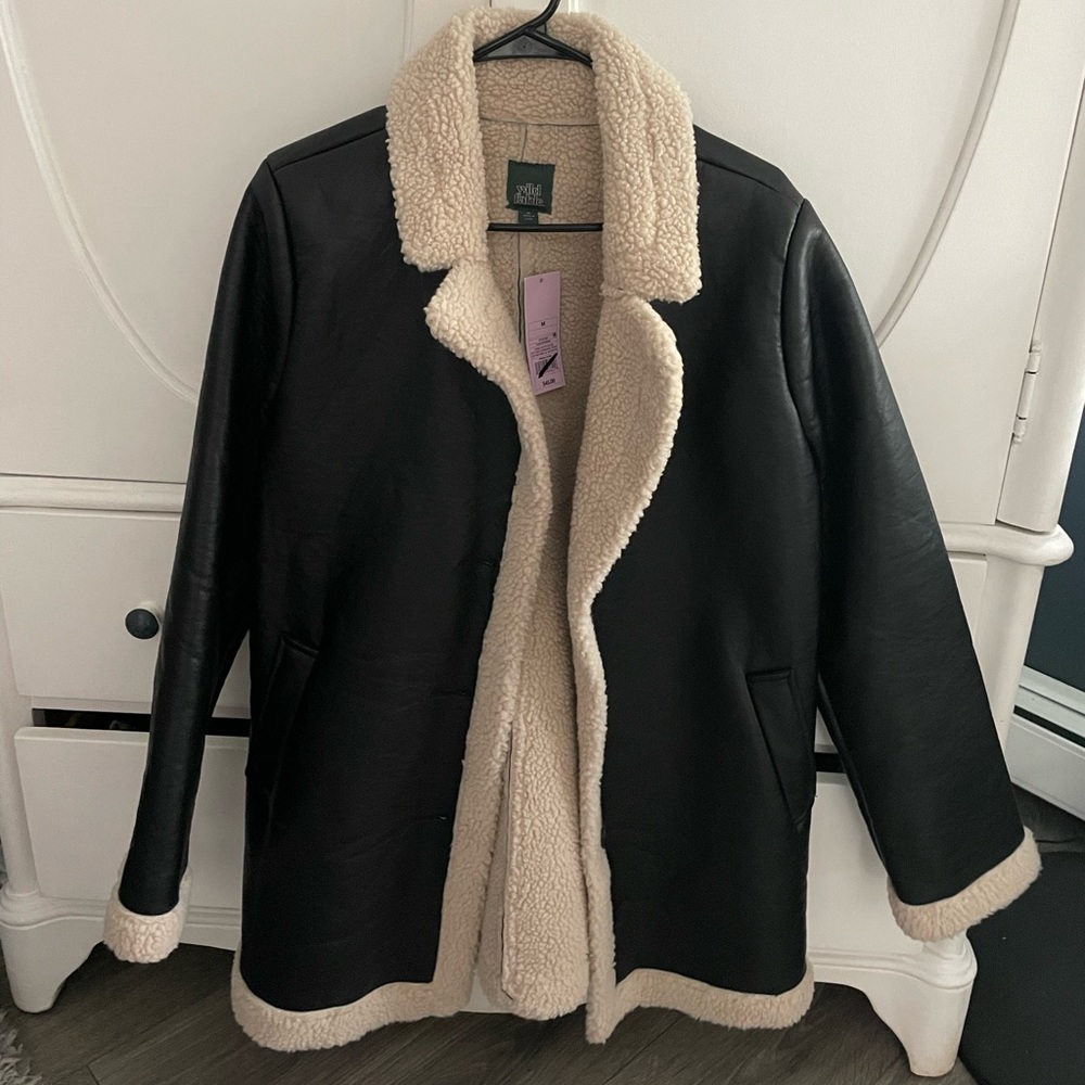 Target faux leather jacket brand new with tags